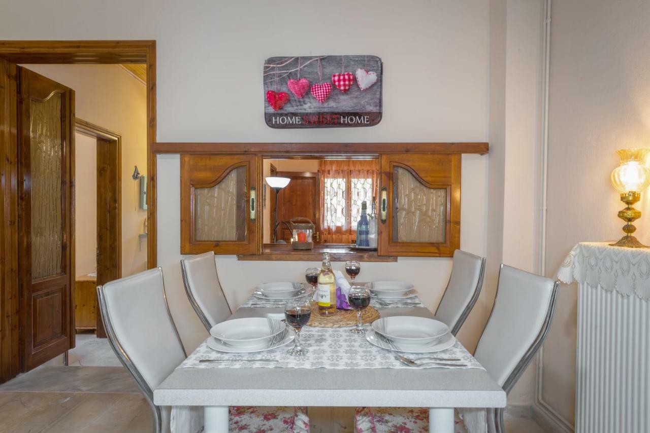 Family Holiday Apartment With Garden & Bbq Velonádes Buitenkant foto
